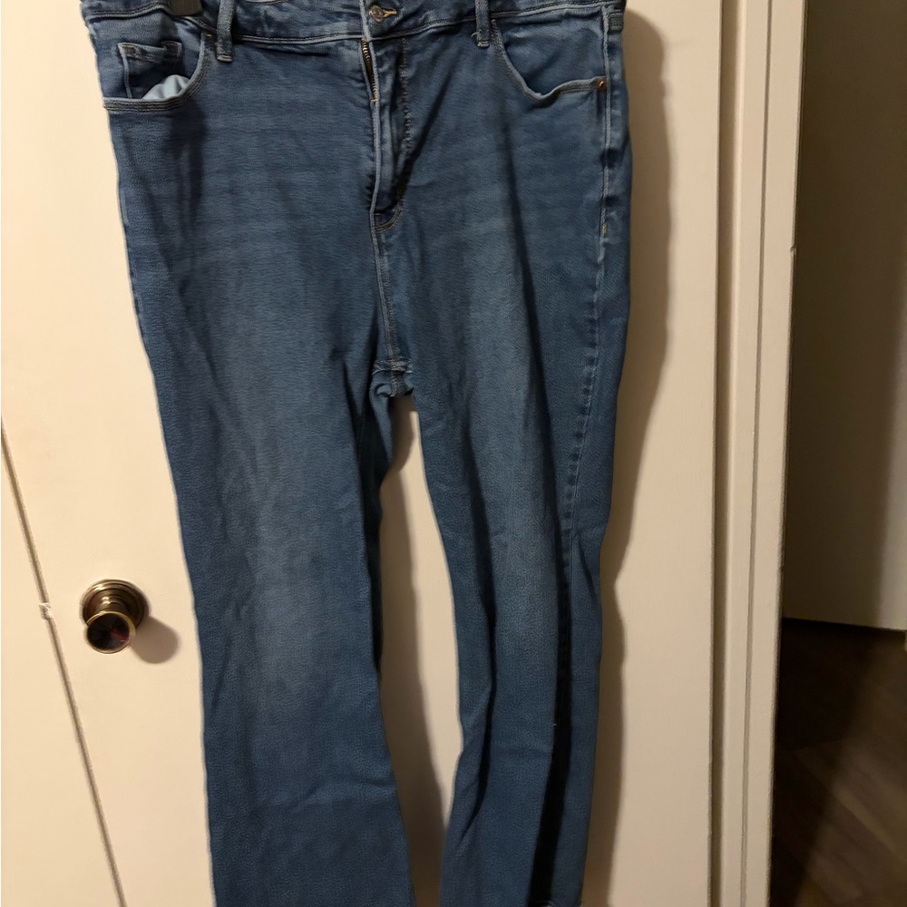 Old Navy Women's Flare Blue Jeans